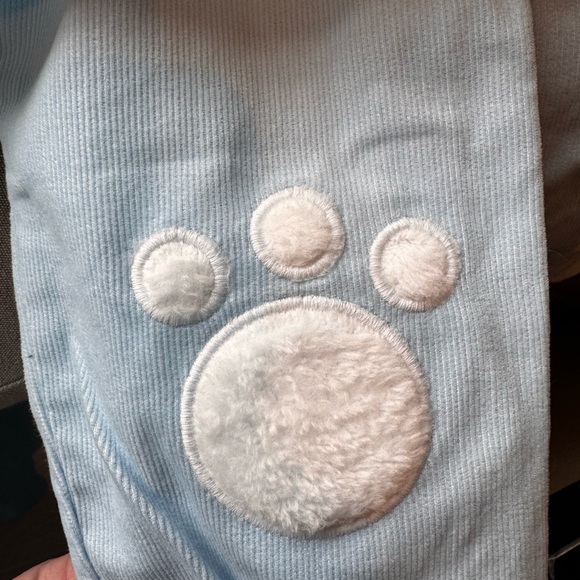 NWT Florence Eiseman Boys Plush Embroidered Dog Hoodie w/pants, 18M, Sold out - Picture 4 of 6